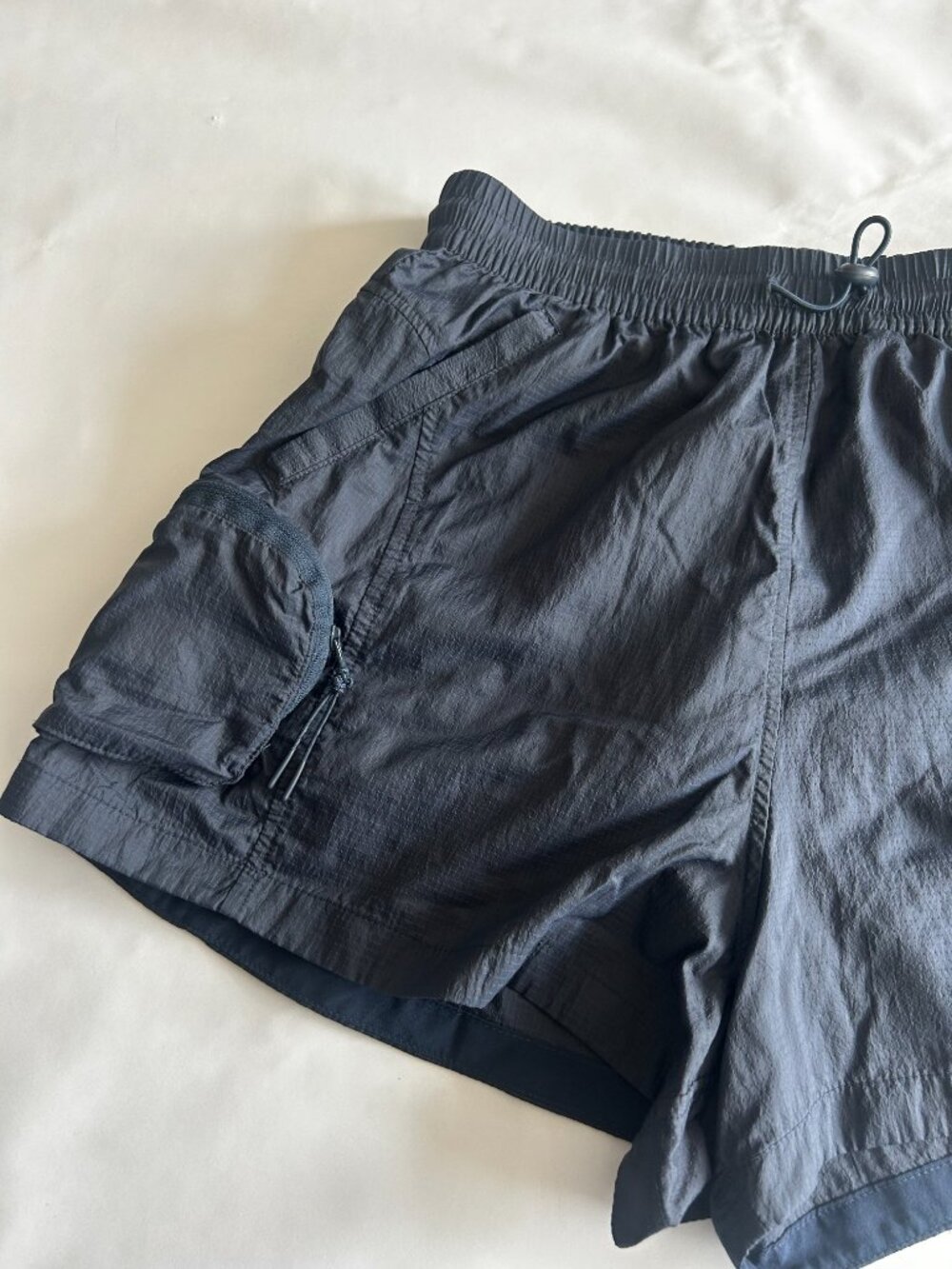 Outdoor Voices Windbreaker 3" Shorts | Color: Navy | Size: Small - Picture 4 of 8